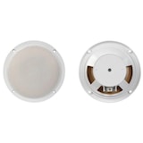 thumbnail of Einbaulautsprecher, 2er Pack, doppelter Konus, für innen und außen, rund, weiß, 5"
