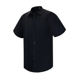 thumbnail of Camisa Camarero para Hombre con Mangas Cortas 8734B: Negro / XL