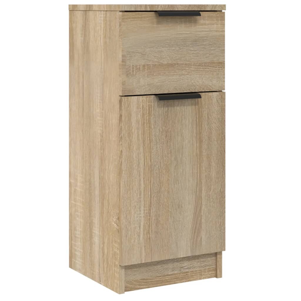 Helloshop26 - Buffet bahut commode armoire meuble de rangement organisateur cuisine salle de séjour salon sonoma 30 x 30 x 70 cm 02_0031498