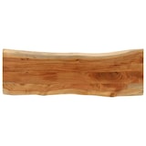 thumbnail of Piano Tavolo 140x40x3,8 Cm Rettangolare Legno Acacia Bordi Vivi