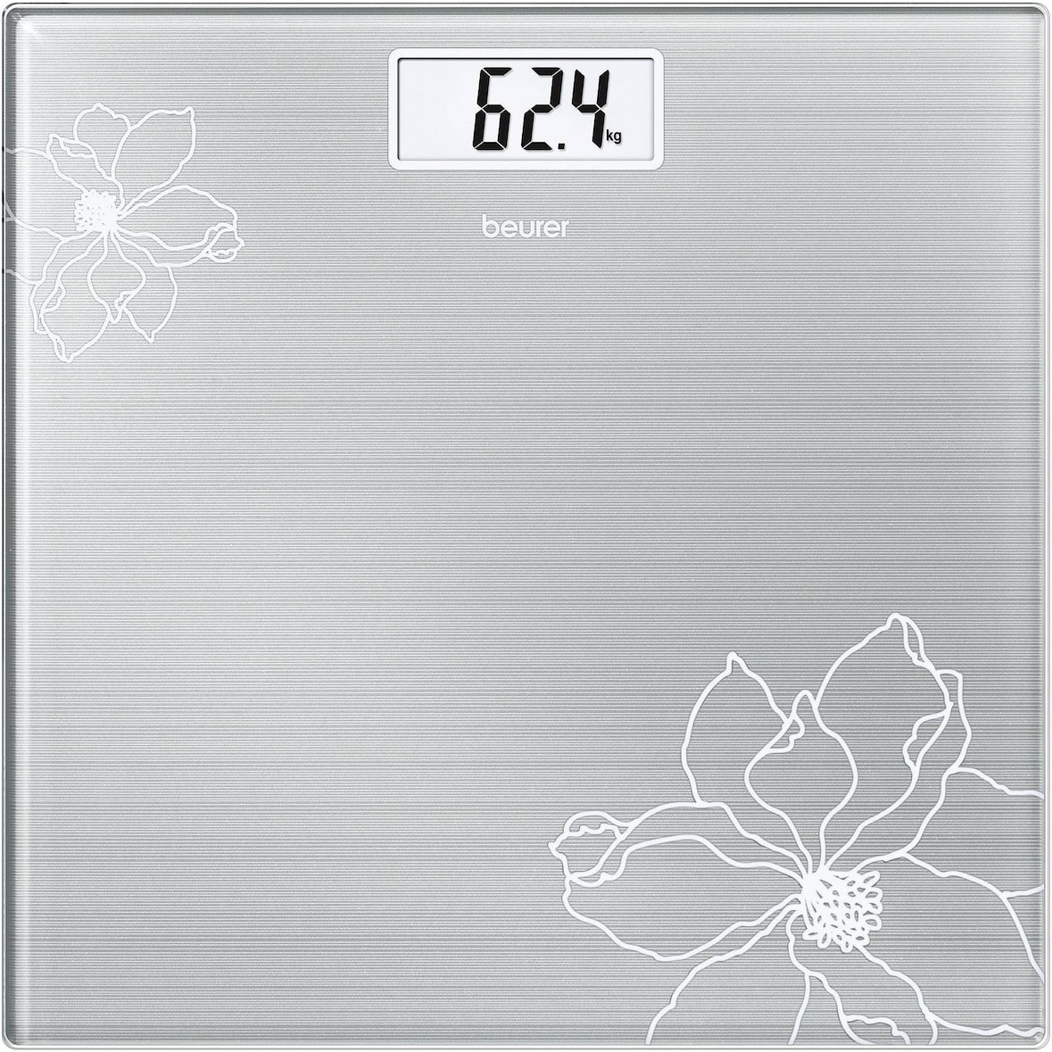 Beurer GS 10 Personenwaage digital W?gebereich (max.)=180 kg Edelstahl 756.30