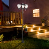 thumbnail of Outsunny Lampione da Giardino a Energia Solare con 3 Luci LED