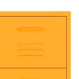thumbnail of vidaXL Schubladenschrank Senfgelb 80x35x101,5 cm Stahl