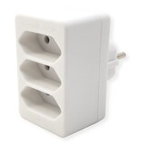 thumbnail of BACHMANN Multistecker 3xEuro, weiß 3x2,5A/230V