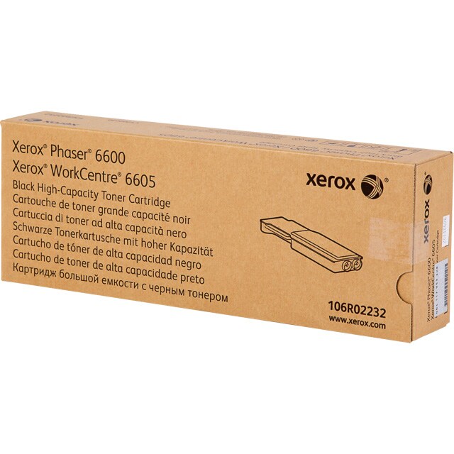 Laser/Kopierer XEROX 106R02232 XEROX PH6600 TONER BLACK HC
