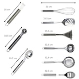 thumbnail of Ensemble ustensiles de cuisine 9 pièces Fackelmann Elemental