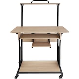 thumbnail of tectake Scrivania Fife 80x65,5x130,5cm - Industriale legno chiaro, rovere Sonoma - 404727