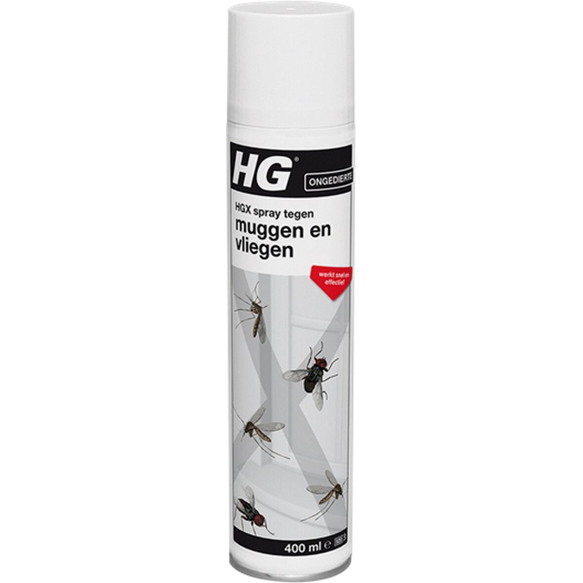 hgx spray tegen muggen en vliegen 6x400ml