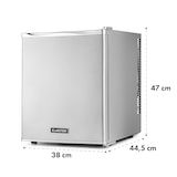 thumbnail of Happy Hour Minibar  5-15°C EEK G 25dB LED-Licht Silber-Metallic