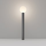 thumbnail of Lampione Per Esterno Moderno Alluminio Grigio 1 Luce E27 60W Ip54 A++