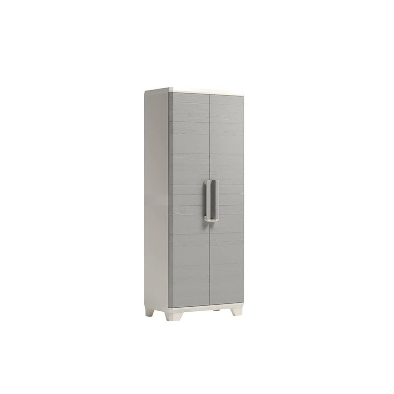 Keter armadio linear wood alto 9724300 173x39x68 esterno-interno