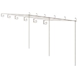 thumbnail of vidaXL Garten-Pergola Antik-Braun 6x3x2,5 m Eisen