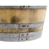 thumbnail of 225L Weinfass als Stehtisch - Oberfläche: Geölt, Farbe: Dunkler