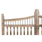 thumbnail of Biscottini Große Eingangstore 227x15x204 cm - Gartentor - Außentore - Gartenzaun - Holz- und Eisentor