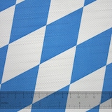 thumbnail of JUNOPAX Papiertischdecke Raute weiß-blau 50m x 1,00m, nass- und wischfest