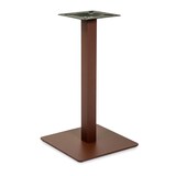 thumbnail of Vacchetti Base tavolo in acciaio "Leo" marrone corten quadro cm40x40h72 tubo cm6x6