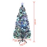 thumbnail of Künstlicher Weihnachtsbaum mit Ständer/LED 210 cm Fiberoptik