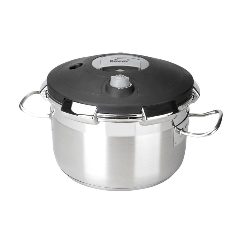 Lacor Chef Luxe 50823 - Snelkookpan 23 liter, roestvrij
