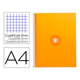 thumbnail of Antartik - Libreta Cuadriculada A4 con Espiral y Tapa Dura. 1 Banda de Color. Mostaza
