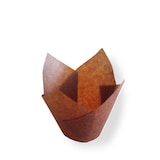 thumbnail of Garcia de Pou Pirottini Muffin 'Tulip' 50 G/M2 11X11 Cm Marrone Pergamana Antigrassi (1000 Unità)