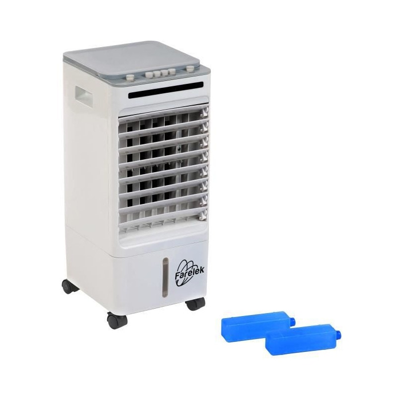 Alaska - Rafraîchisseur D'air 65w 6l Blanc & Gris