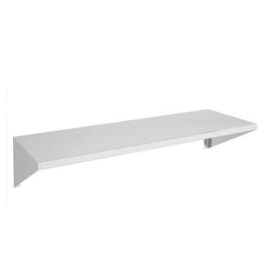 Gasfrit- Estanterias de pared de acero inoxidable industrial 1200 x 400