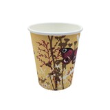 thumbnail of 1000 Coffee to go Becher „Butterfly“ 200 ml (8 oz) Ø 80 x 90 mm – Kaffeebecher