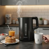 thumbnail of Bouilloire 1,7L 2200W Noir  WK6090CB-Noir usage non-intensif Bomann