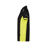 thumbnail of DASSY® Veracruz Women Damen-Poloshirt, Logix, Mesheinsätze, COPES 83, Brusttasche Reflexbiese, OEKO-TEX®, Art. 710071 schwarz/neongelb XS