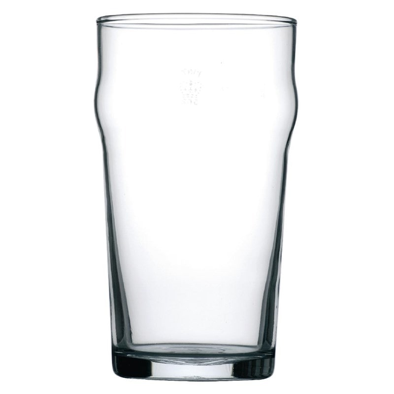 Vasos de pinta Arcoroc Nonic de 591 ml con certificación CE (24 unidades)