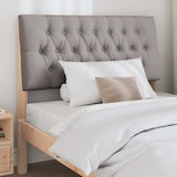 thumbnail of vidaXL Gepolstertes Kopfteil Taupe 100 cm Massives Kiefernholz