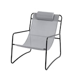 thumbnail of SVITA SVEIO 2er Set Outdoor Relaxsessel Gartenstuhl mit Kissen Liegestuhl Hellgrau