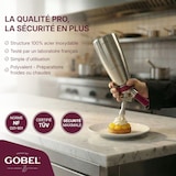 thumbnail of GOBEL - Sifón profesional GOBEL NF - Acero inoxidable - 0,5 L - GL337