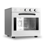 thumbnail of METRO Professional Forno a convezione GCO2001, acciaio inox, 59x70.5x59 cm, 2200 W, 4 tipi di cottura, funzione grill, timer, luce interna, argento