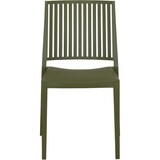 thumbnail of SIENA GARDEN Urban Lights Set 5teilig Lane Stuhl gastrotauglich olive mit Tisch Paco 140x90
