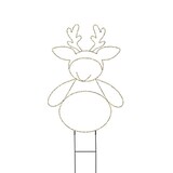 thumbnail of LED Gartenstecker Rentier Silhouette 450LED H:77cm Weihnachtsdeko Vorgarten