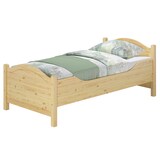 thumbnail of Seniorenbett extra hoch Rollrost Matratze 90x200 Massivholz Holzbett Gästebett 60.40-09 M