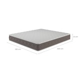 thumbnail of Dmora Dmauriz Queen-Size-Matratze, Memory Foam-Matratze, ergonomische Matratze, 100 % Made in Italy, 120 x 200 x 21 cm