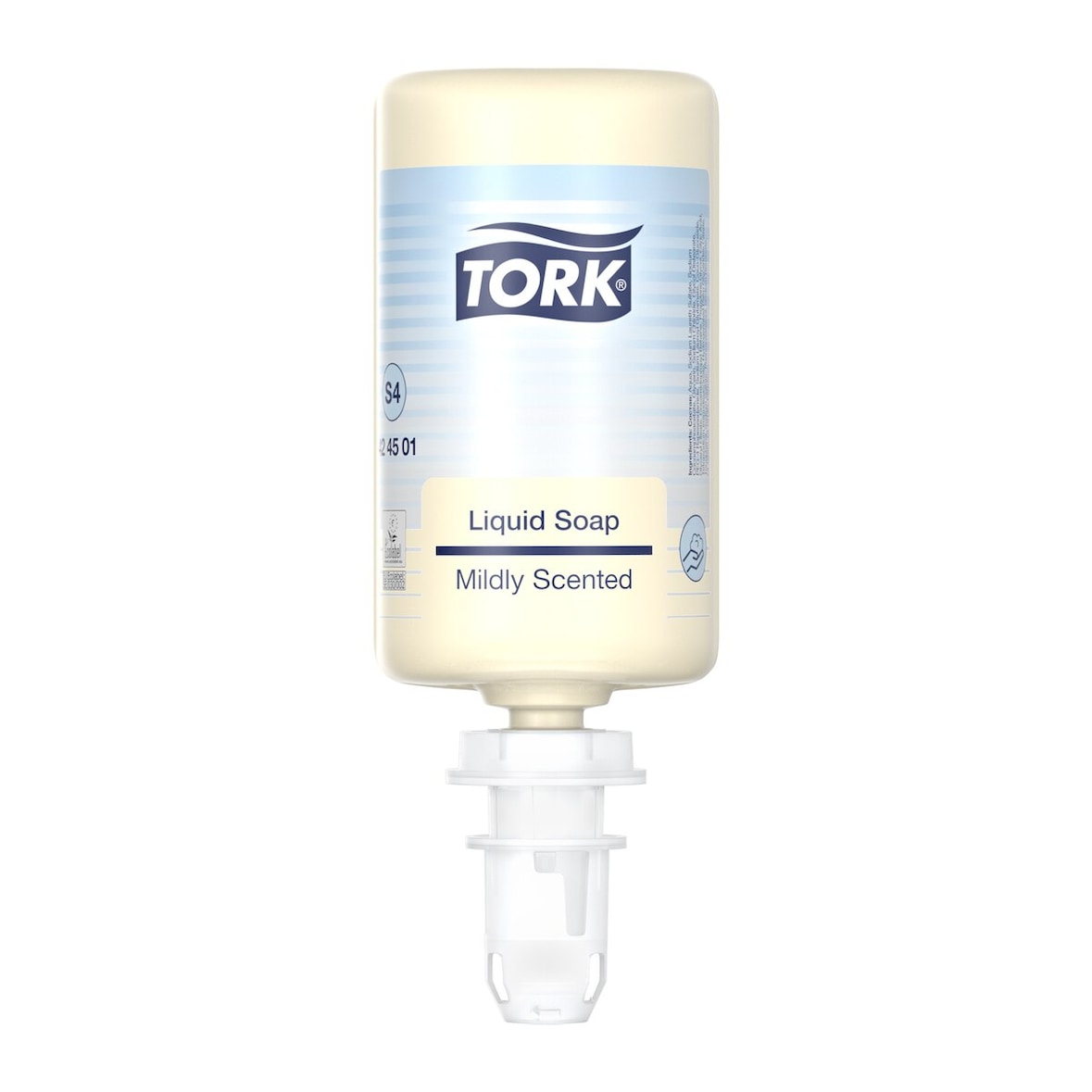 TORK ESSITY Milde Handseife mit Duft, feuchtigkeitsspendend, reichhaltiger Schaum, cremig, 6x1L, Spender S4