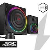 thumbnail of GRAVITY CARBON RGB 2.1 Subwoofer System, black