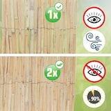 thumbnail of 110x600 Balkon Sichtschutz Schilfrohrmatte - Garten Sichtschutzmatte Schilfmatte