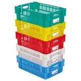 thumbnail of GILAC Caisse ajourée empilable emboîtable HACCP 600 x 400 - 37 L - Jaune G180318