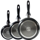 thumbnail of BERGNER - Juego de 3 Sartenes Aluminio Prensado Ø16/Ø20/Ø24 cm Apto para Inducción Navy Black con Set 3pcs Utensilios de Cocina 32,8x33x7x1,4 cm Xmart