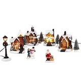 thumbnail of LED Weihnachtsstadt Deko Weihnachten Schneedekoration