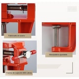 thumbnail of Tornillos de banco, Mini prensa de mesa, de acero macizo abrazaderas de precisión