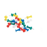 thumbnail of SIGMA Punaise à tête, polystyrène/métal, Ø 9 mm, colorées, 100 unités