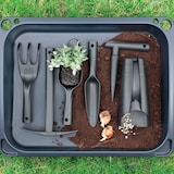 thumbnail of Prosperplast - R FORK Rastrello - 25,4x7,9x10,5 cm in colore nero