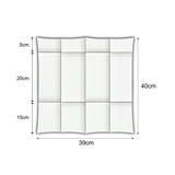 thumbnail of Besteckservietten AIRLAID, 39x40 cm, grau, 1000 Stück