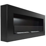 thumbnail of Chimenea de bioetanol Modelo Sunna Negro con cristal protector 90 cm