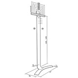 thumbnail of Erard STANDiT PRO bohrlose flache TV Wandhalterung 40 - 100 Zoll